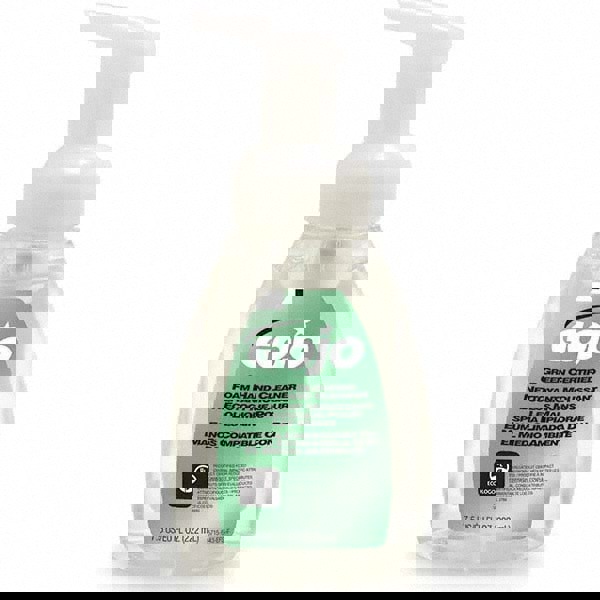 Green Certified Foam Soap, Fragrance-Free, 7.5 oz, 6/Carton